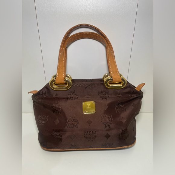 MCM Handbags - MCM Visetos Canvas Mini Tote